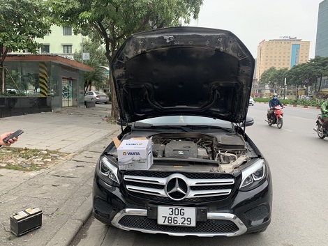 Ắc quy cho xe Mercedes benz GLC200