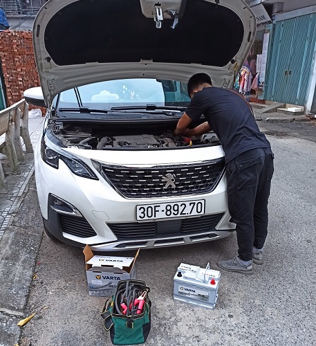 Ắc quy cho xe Peugeot 3008