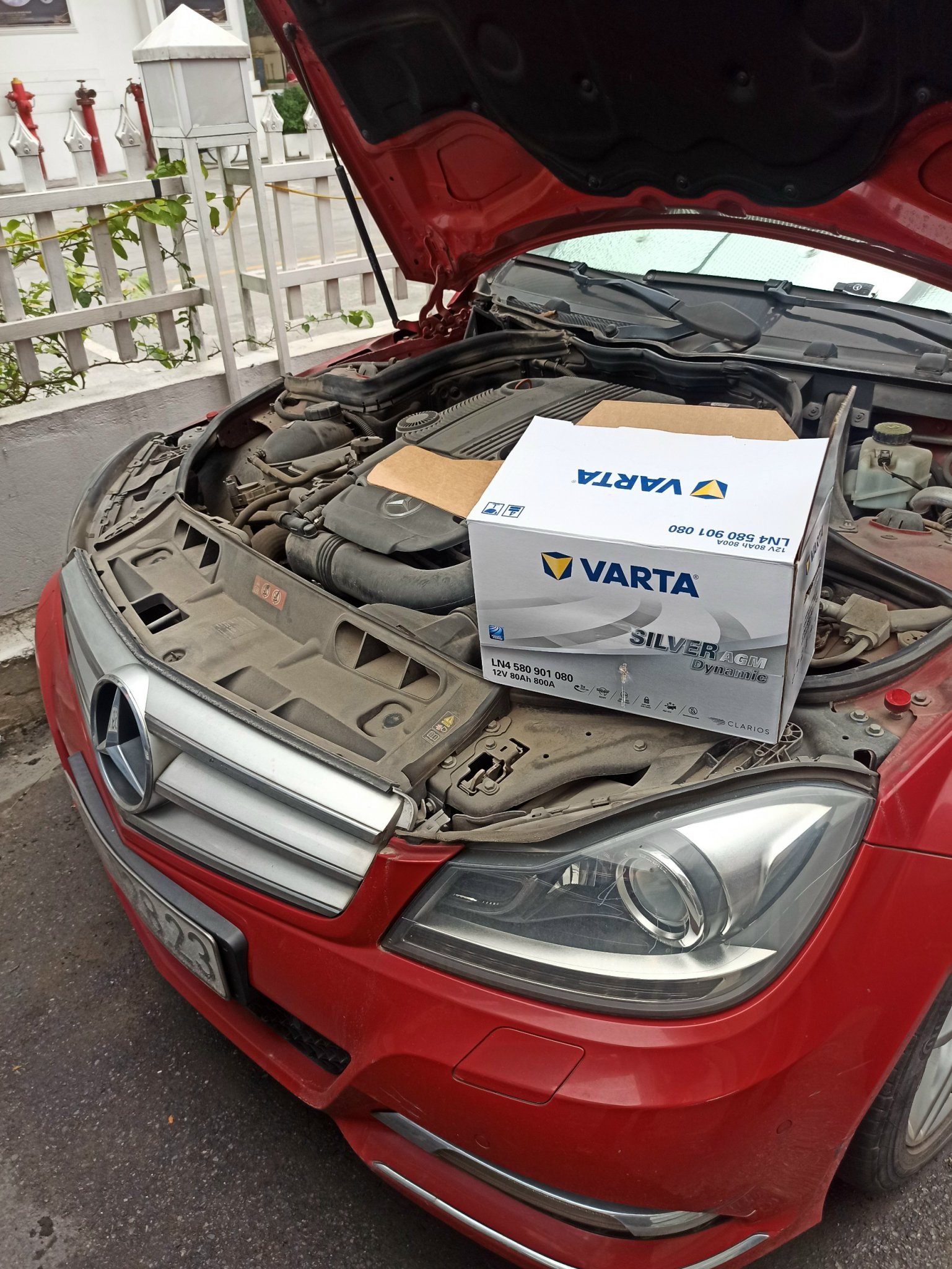 Ắc quy varta AGM 80ah